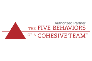 Five Behaviors of a Cohesive Team - authorized partner logo