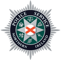 Dr. Merle Switzer worked with the Police Service of Northern Ireland whose badge is displayed here
